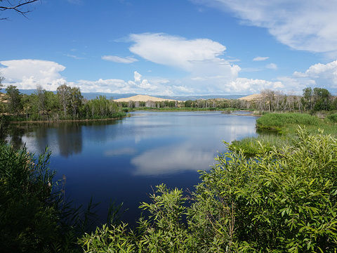 白沙山白沙湖